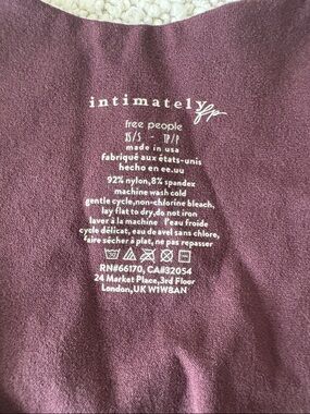 Free People Intimately Seamless Bralette in Plum